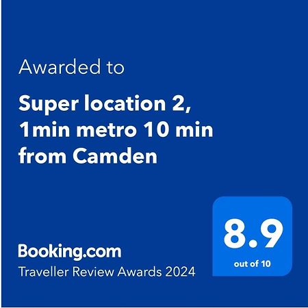 Super Location 2, 1Min Metro 10 Min From Camden Lägenhet London Exteriör bild