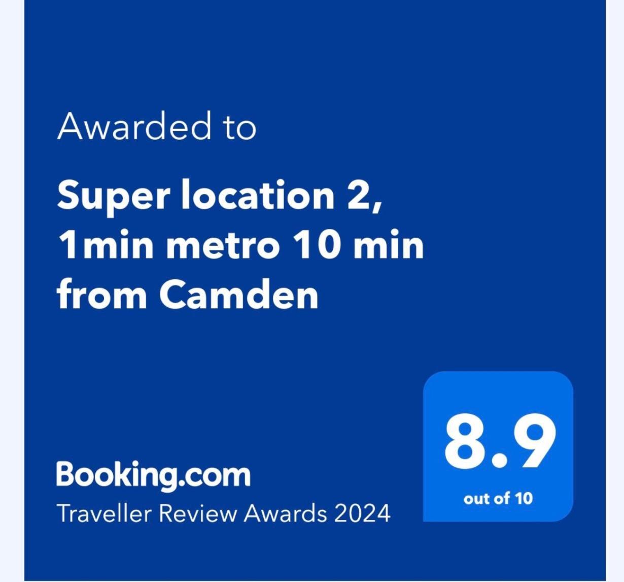 Super Location 2, 1Min Metro 10 Min From Camden Lägenhet London Exteriör bild